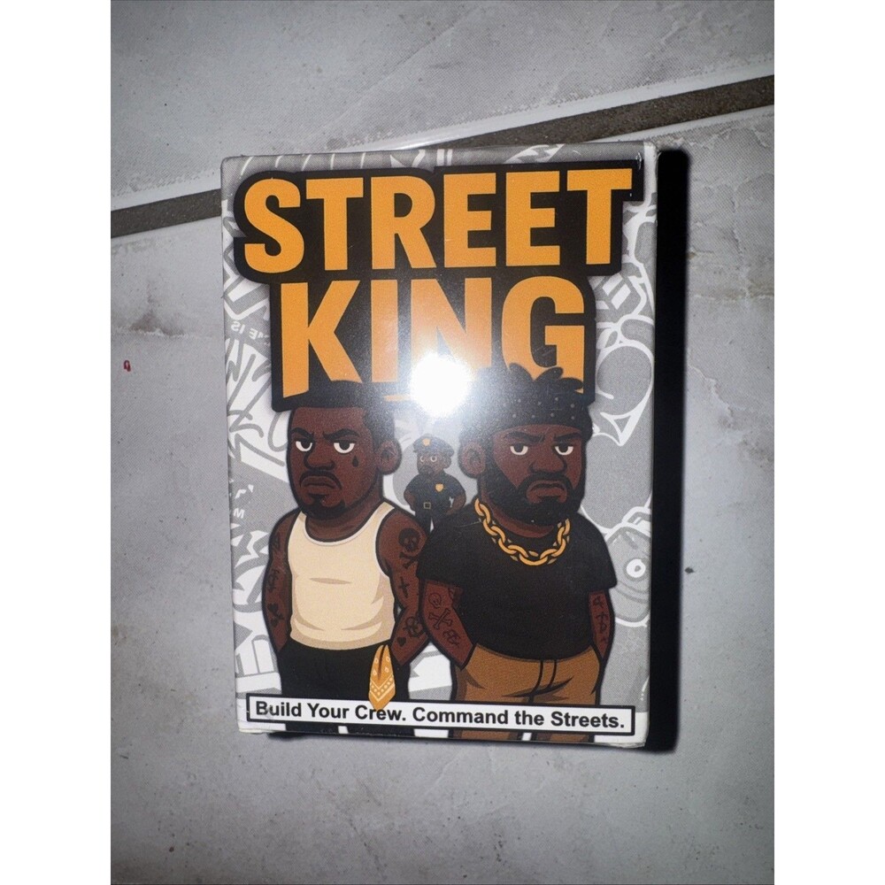 Street King, Black Owned Party Card Game, Build Your Crew. Command The Streets